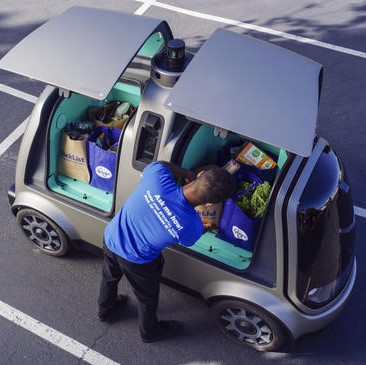 The grocery chain Kroger has teamed up with Nuro to expand the use of self-driving food delivery vehicles in Arizona
