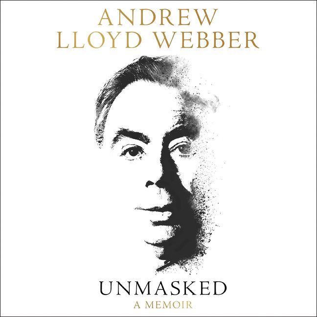 Cover image of Andrew Lloyd Webber's memoir 'Unmasked'