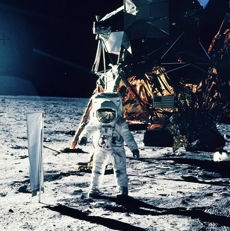 Moon landing's 50th anniversary coming up: Man walking on the moon