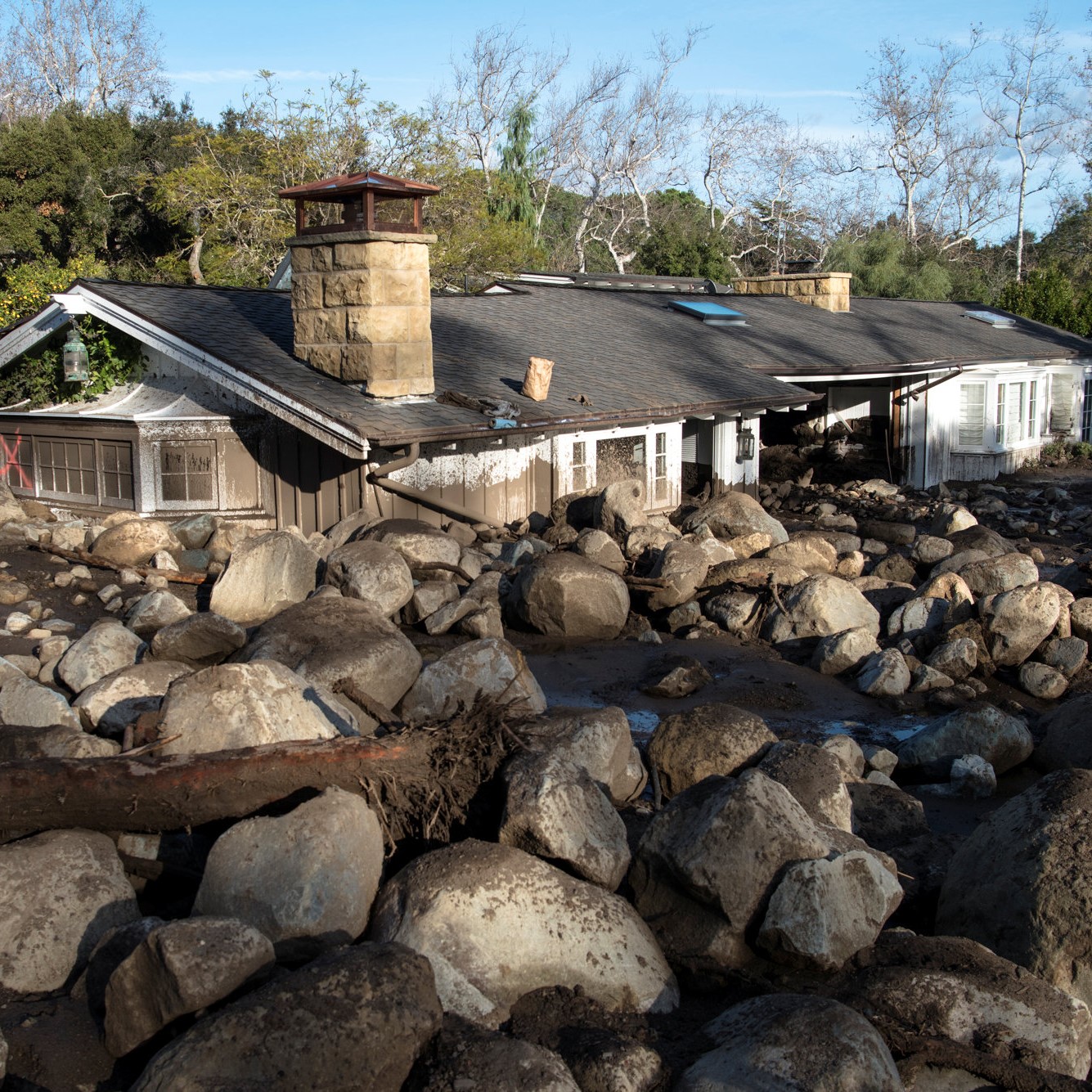 Yesterday was the 1-year anniversary of the mudflow in Santa Barbara's Montecito area
