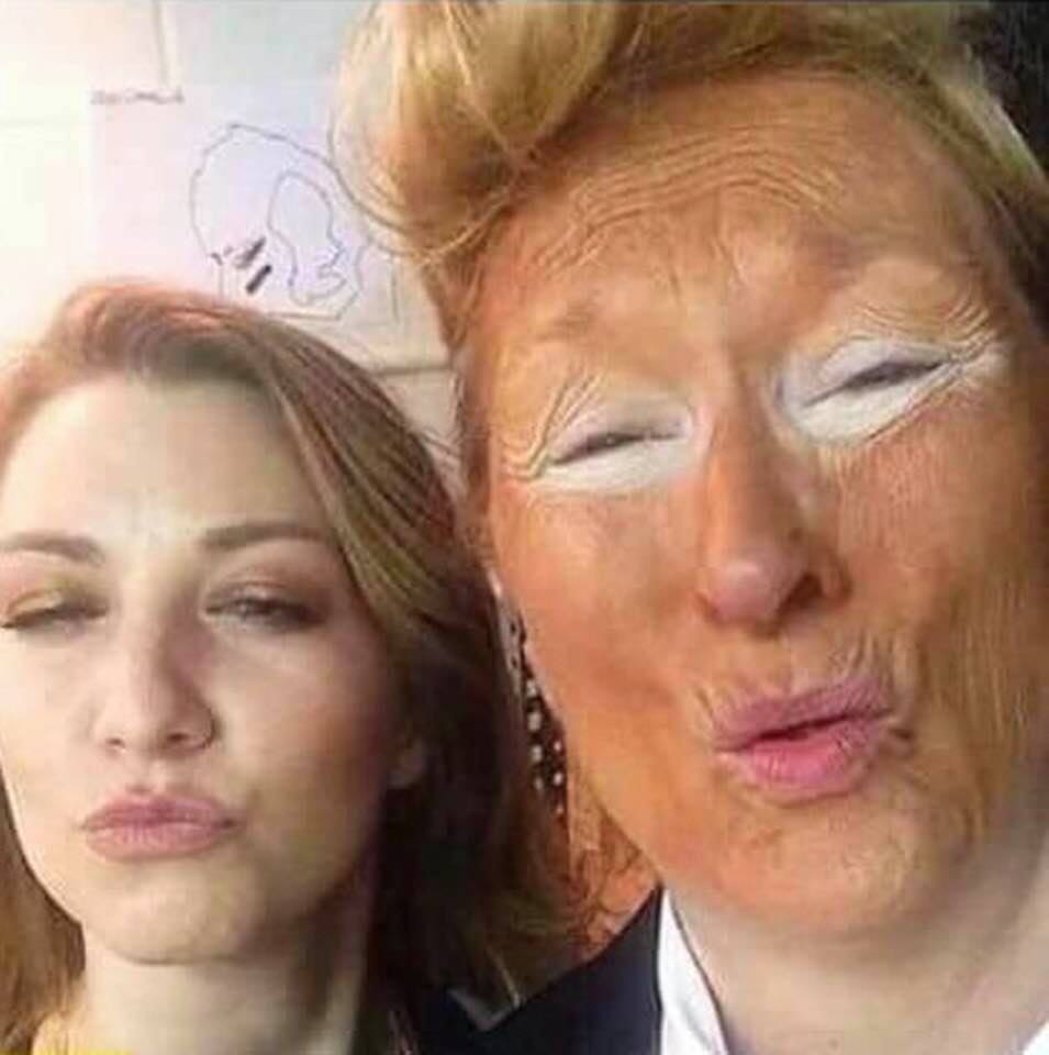 The highly over-rated actress Meryl Streep impersonates the highly over-rated dealmaker Donald Trump!