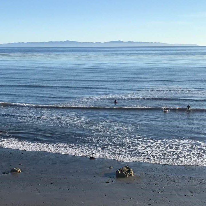 A clear view of the Channel Islands in Goleta yesterday, 2019/01/23