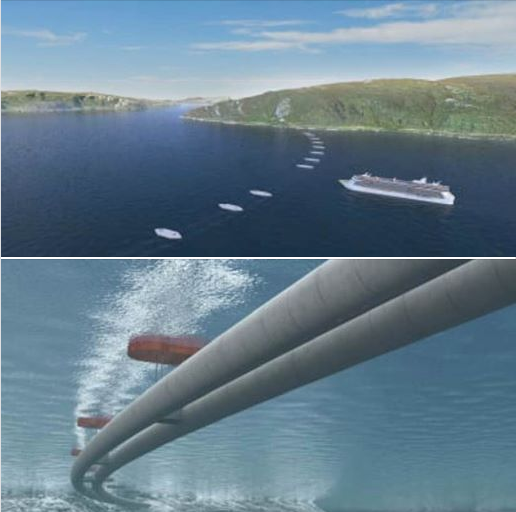 Norway endeavors to build the world's first floating tunnel