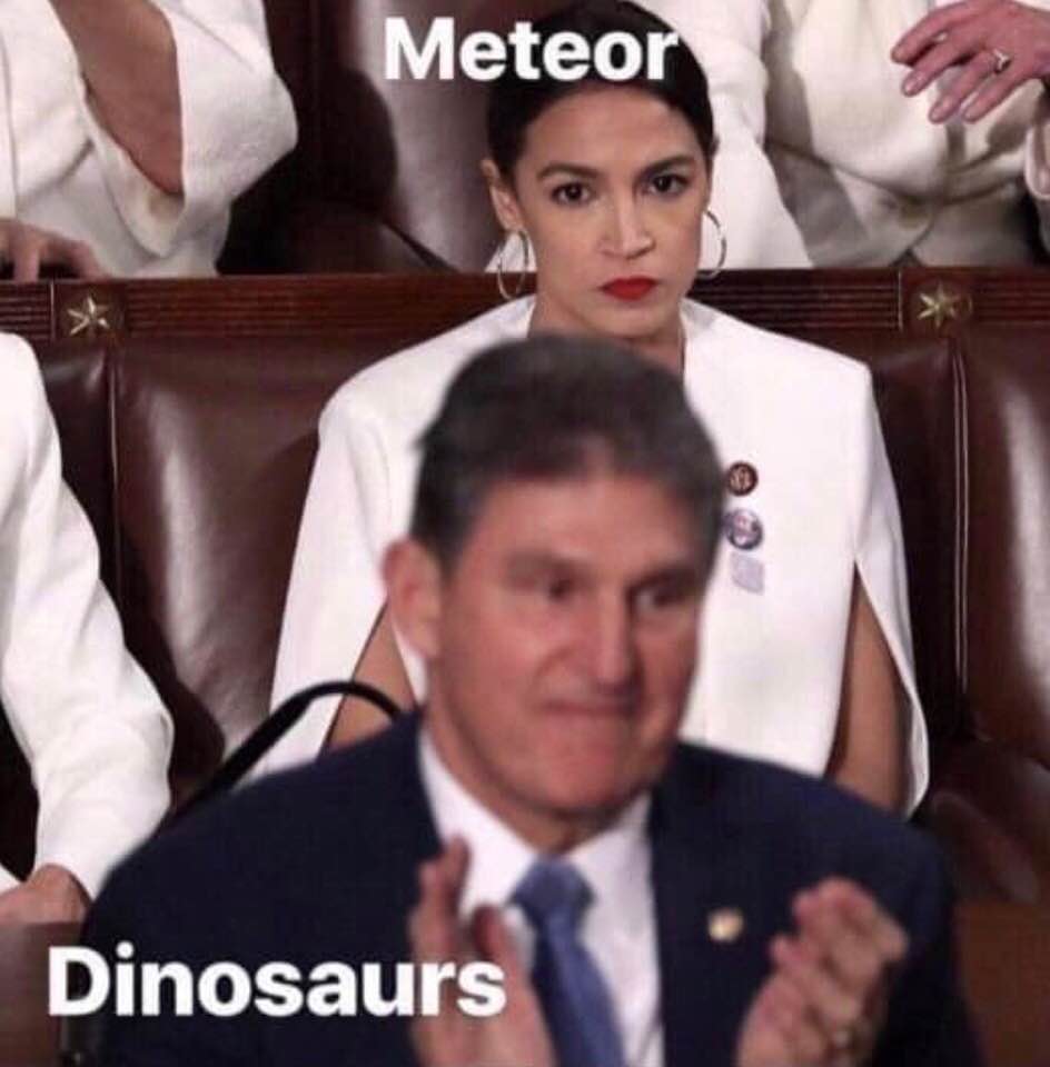 State of the Union meme: Meteor and dinosaurs
