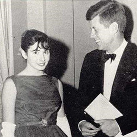 History in pictures: Nancy Pelosi, 20, with JFK at the 1962 Democratic Convention