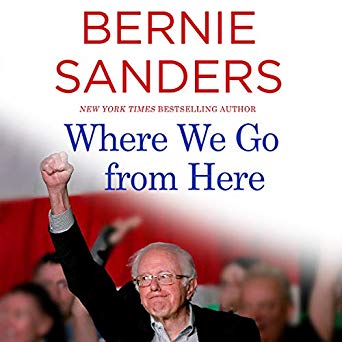 Cover image of Bernie Sanders' latest book 'Where We Go from Here'