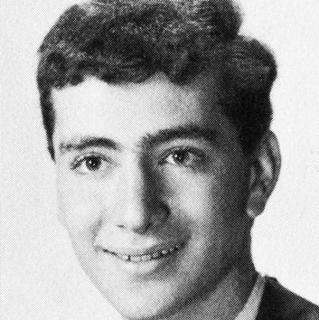 Senator Chuck Schumer's snior-year high school yearbook photo, 1967