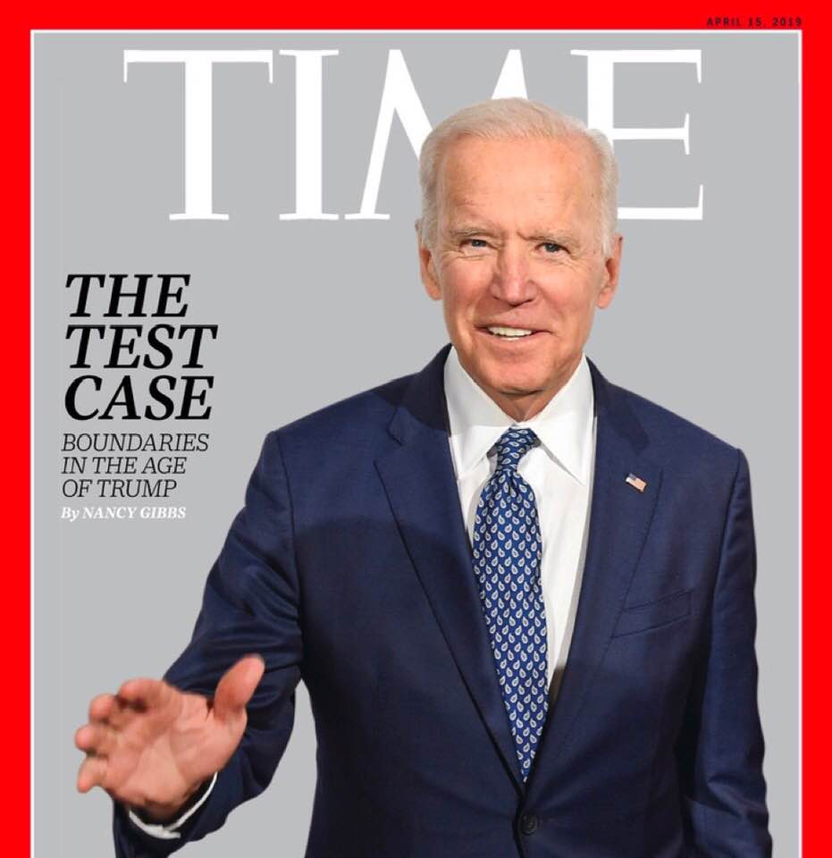 Time magazine cover: Uncle Joe's unforced error, yet again
