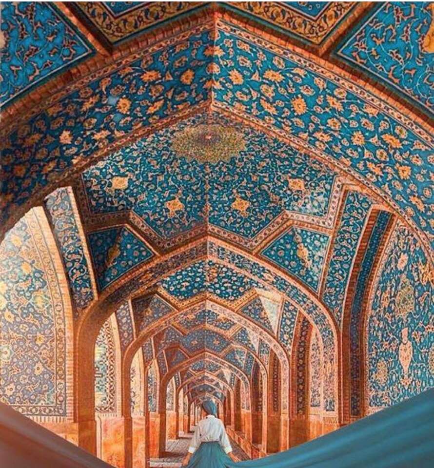 Shah-e-Cheragh Shrine in Shiraz, Iran (Photographed by Nora Piero)