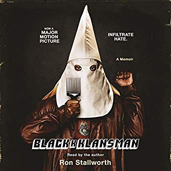 Cover image of Ron Stallworth's 'Black Klansman'