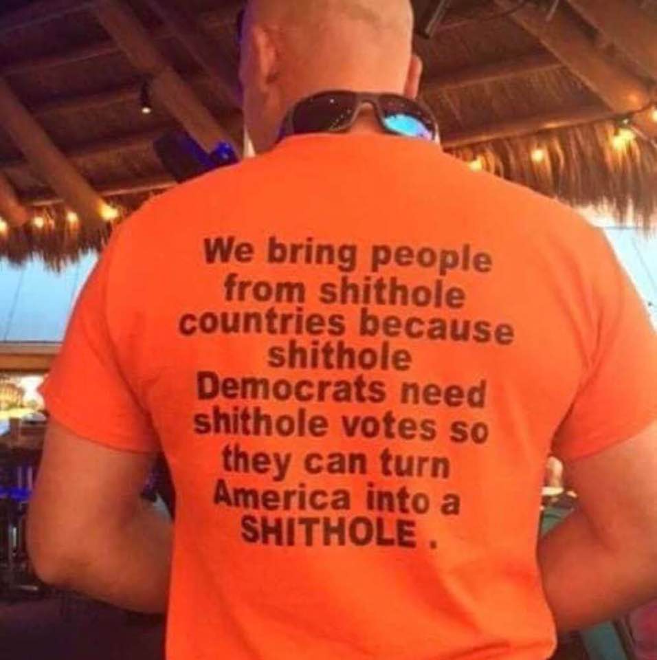 For those who continue to use logic and arguments with MAGA folk (T-shirt with insults and foul language)
