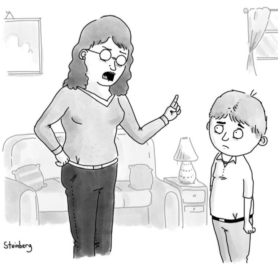 'New Yorker' cartoon of the day: 'You will not use presidential language in this house, young man!'