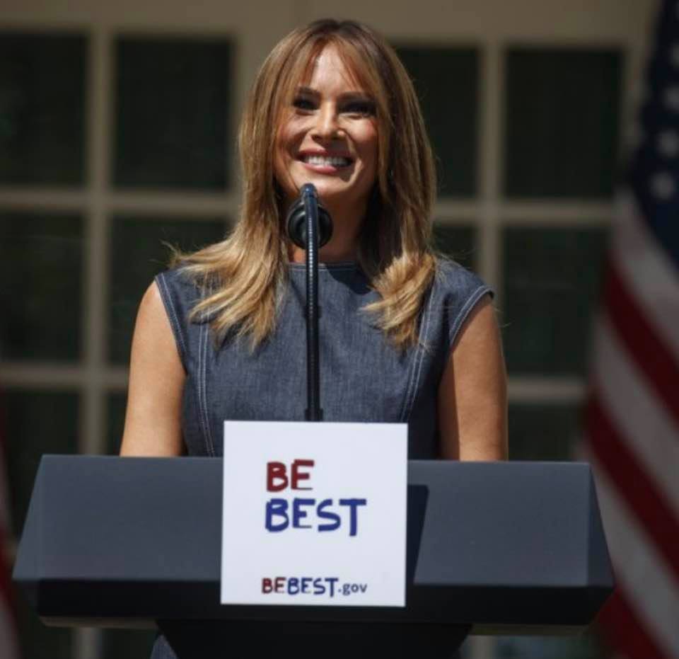 Melania Trump and her 'Be Best' program/cause