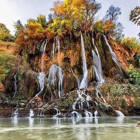 Bisheh Waterfall: A major tourist attraction in Iran's Luristan Province