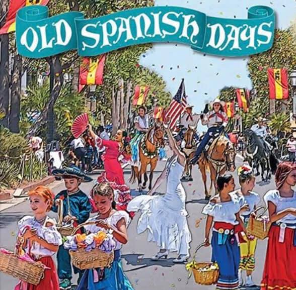 Poster for Santa Barbara Fiesta (Old Spanish Days)