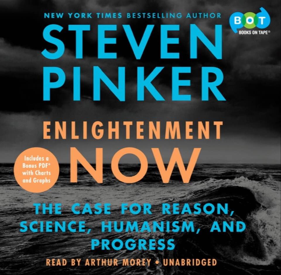Cover image for Steven Pinker's 'Enlightenment Now'