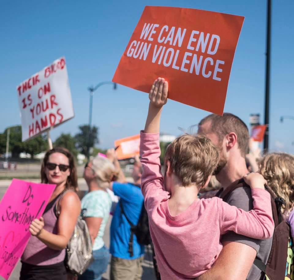 People are demanding action on curbing gun violence, while politicians have retreated into their holes to avoid talking about it