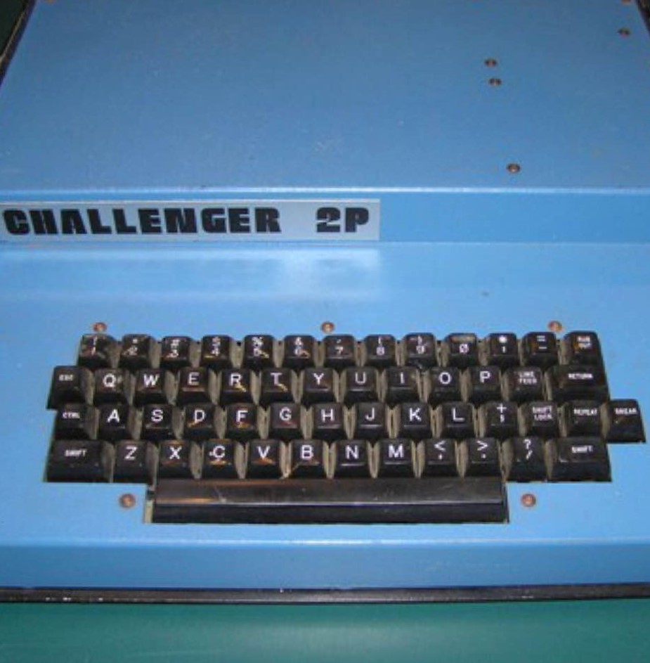 Challenger 2P: An early personal computer, circa 1980, with a huge 4KB RAM!