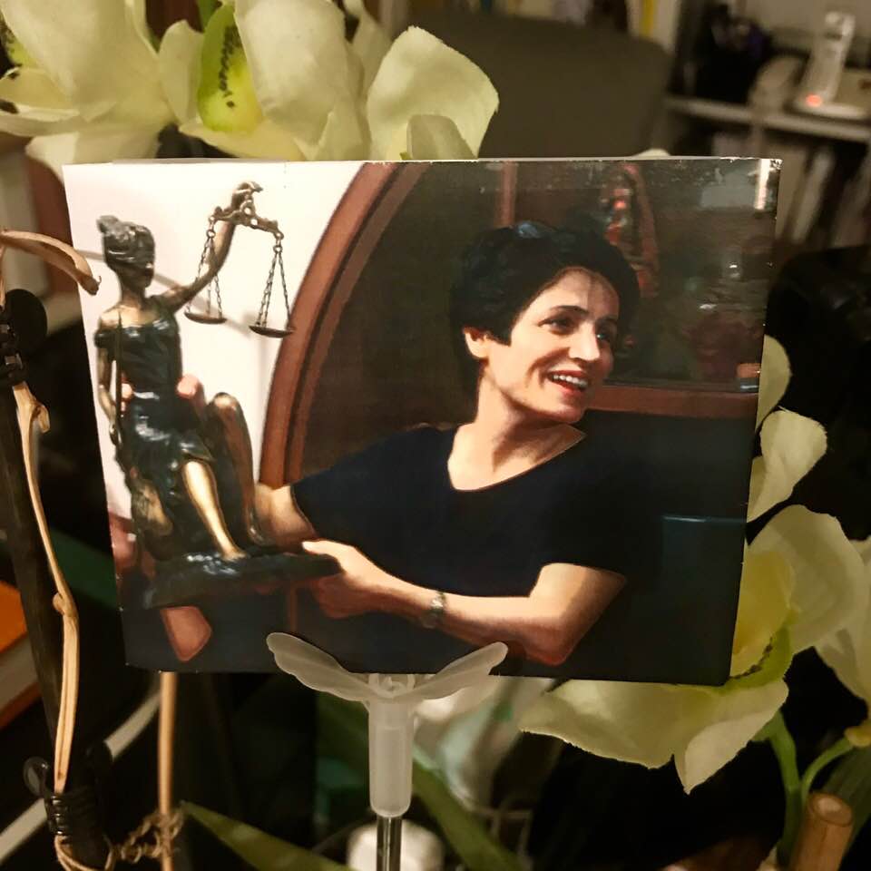 Pillar of courage and resistance Nasrin Sotoudeh