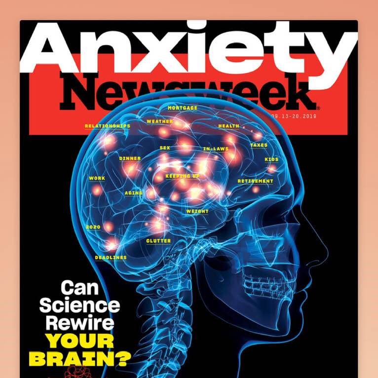 Newsweek magazine's cover image about whether science can rewire our brains