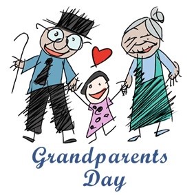Child's drawing for Grandparents' Day