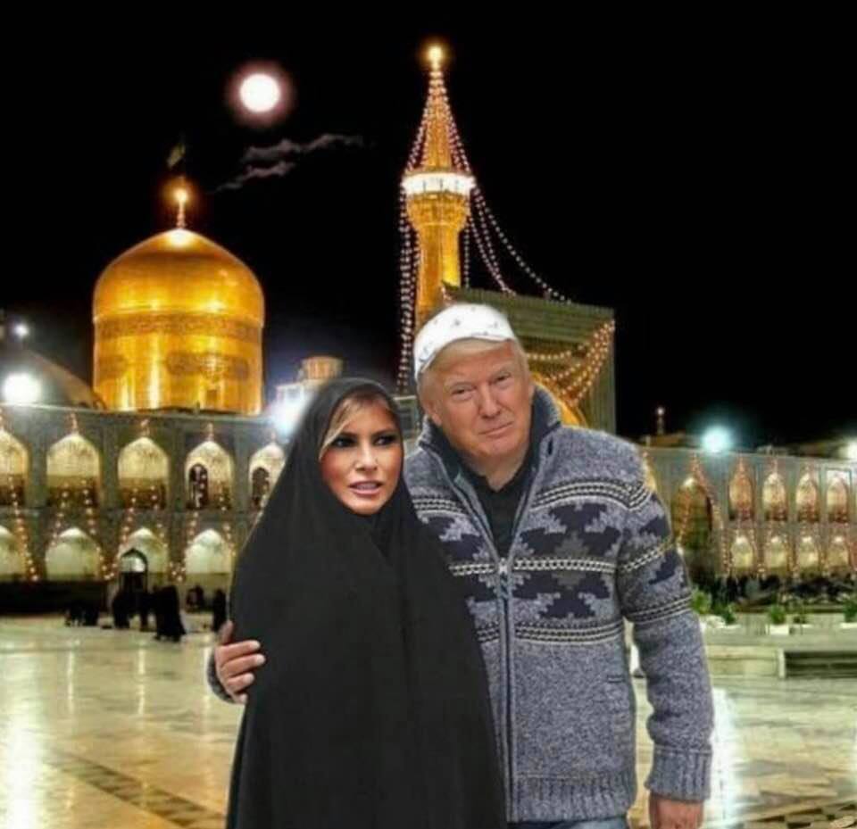 Humor: Donald and Melania Trump in Iran