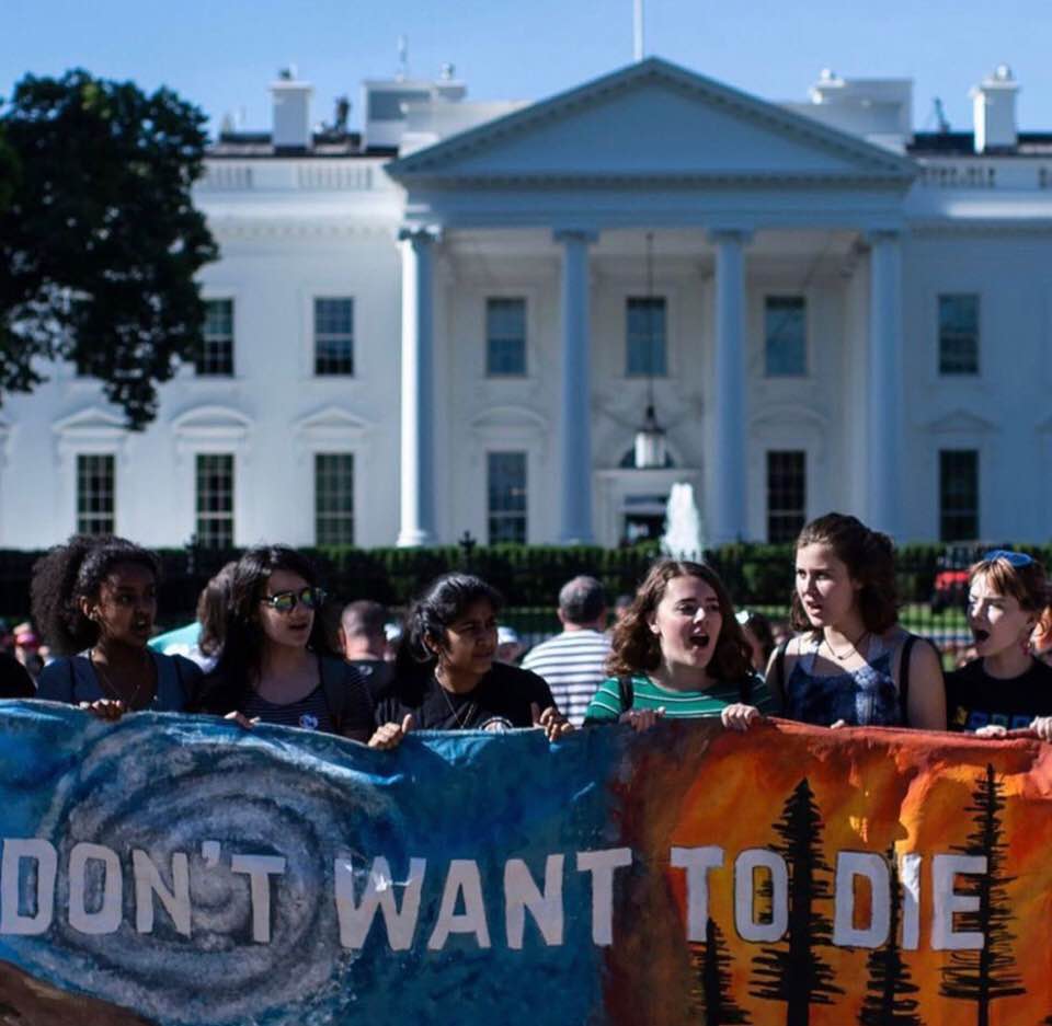 Teenagers' climate activism has old men in Washington running scared, viciously attacking and smearing the movement