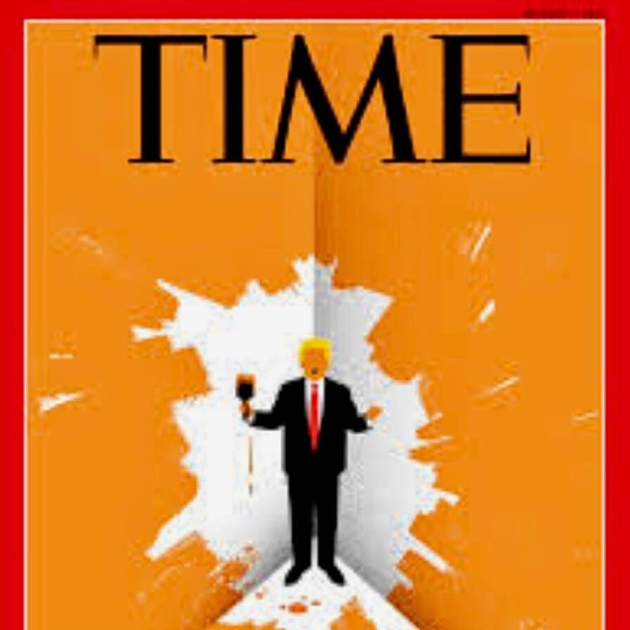 Time magazine cover: Trump has painted himself into a corner
