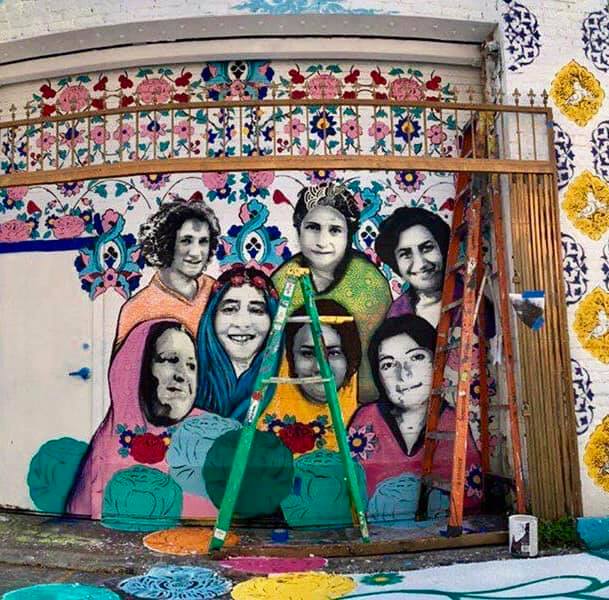 San Francisco mural celebrates Iranian women imprisoned for their beliefs and political activism