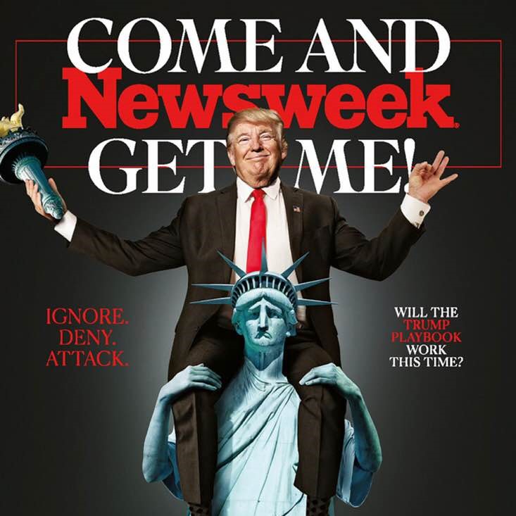 The latest Newsweek magazine cover