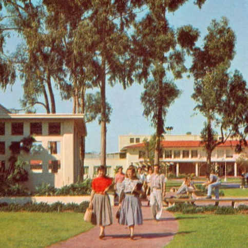 UCSB, back when it was a sleepy liberal-arts college