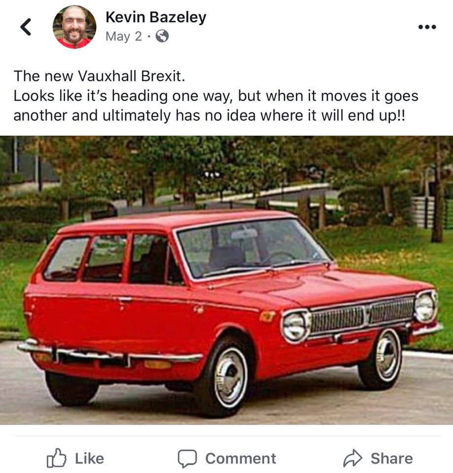 Discovered Brexit post of the day: The new British Vauxhaul model