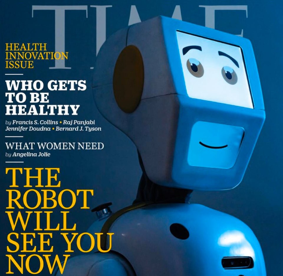 Time magazine's cover feature for the November 4, 2019, issue deals with health innovation