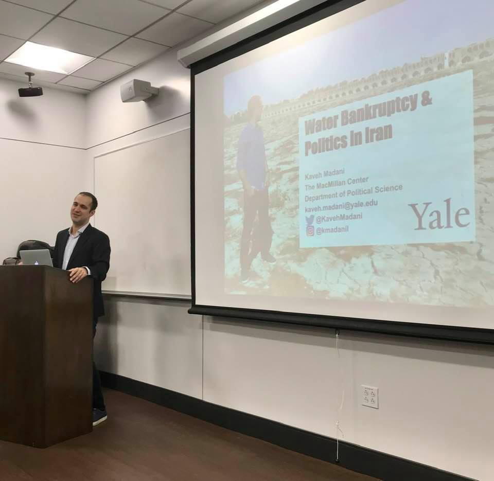 Dr. Kaveh Madani's UCLA lecture on Iran