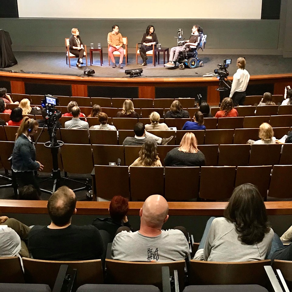 Last night's film screening at UCSB's Pollock Theater: 'Uncovered'