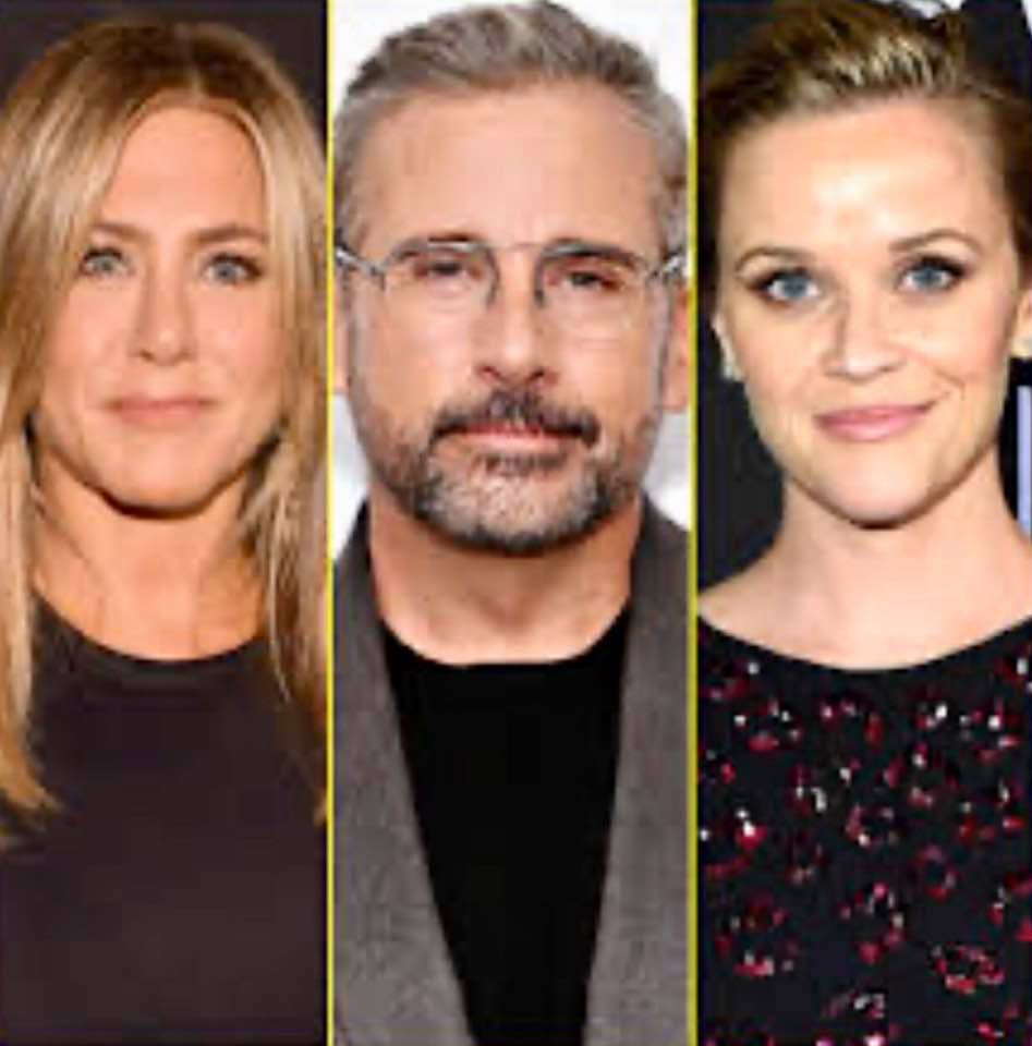 Photos of Jennifer Aniston, Steve Carell, and Reese Witherspoon