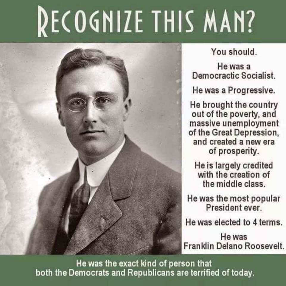Get to know FDR, a democratic socialist who helped define the American way of life, after saving us from the Great Depression