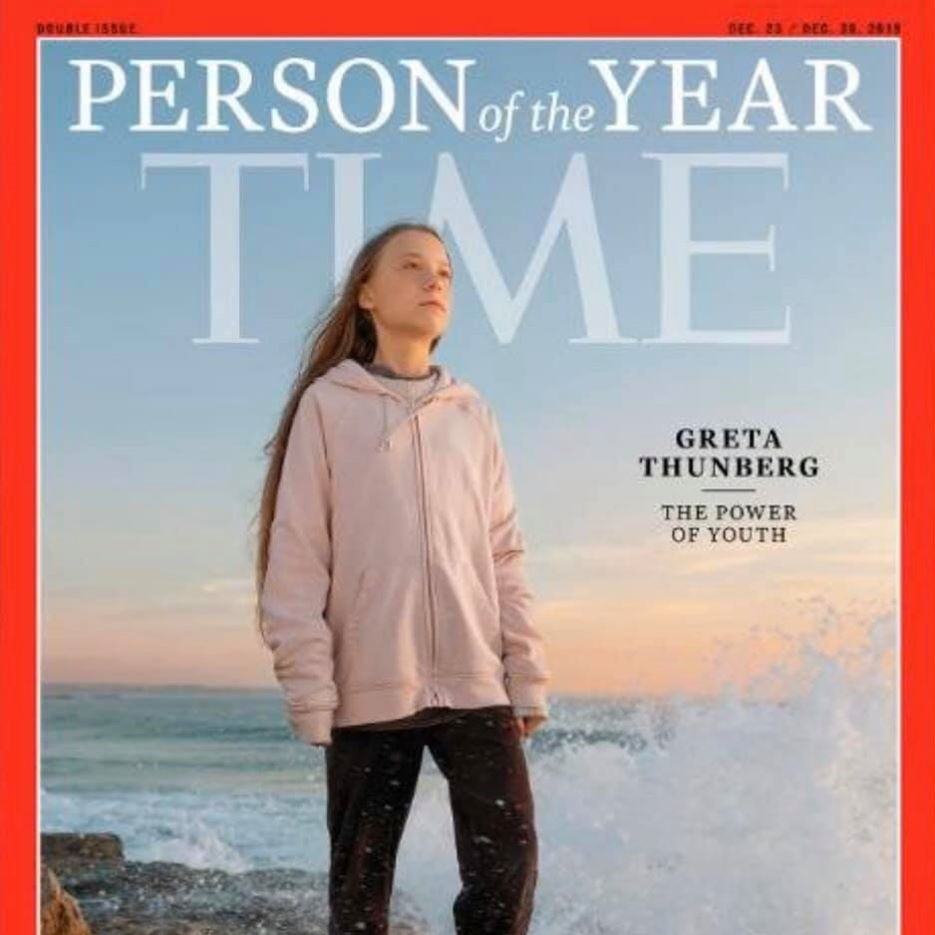 Young leader: Person of the Year Greta Thunberg