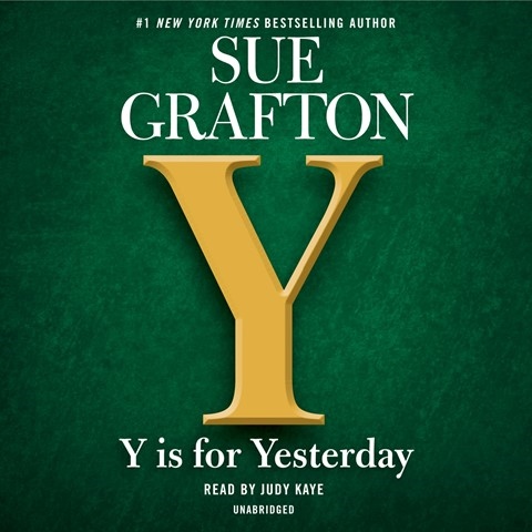 Cover image for Sue Grafton's 'Y Is for Yesterday'