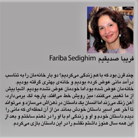 My review of Fariba Sedighim's novel, 'I in Parentheses': Blurb