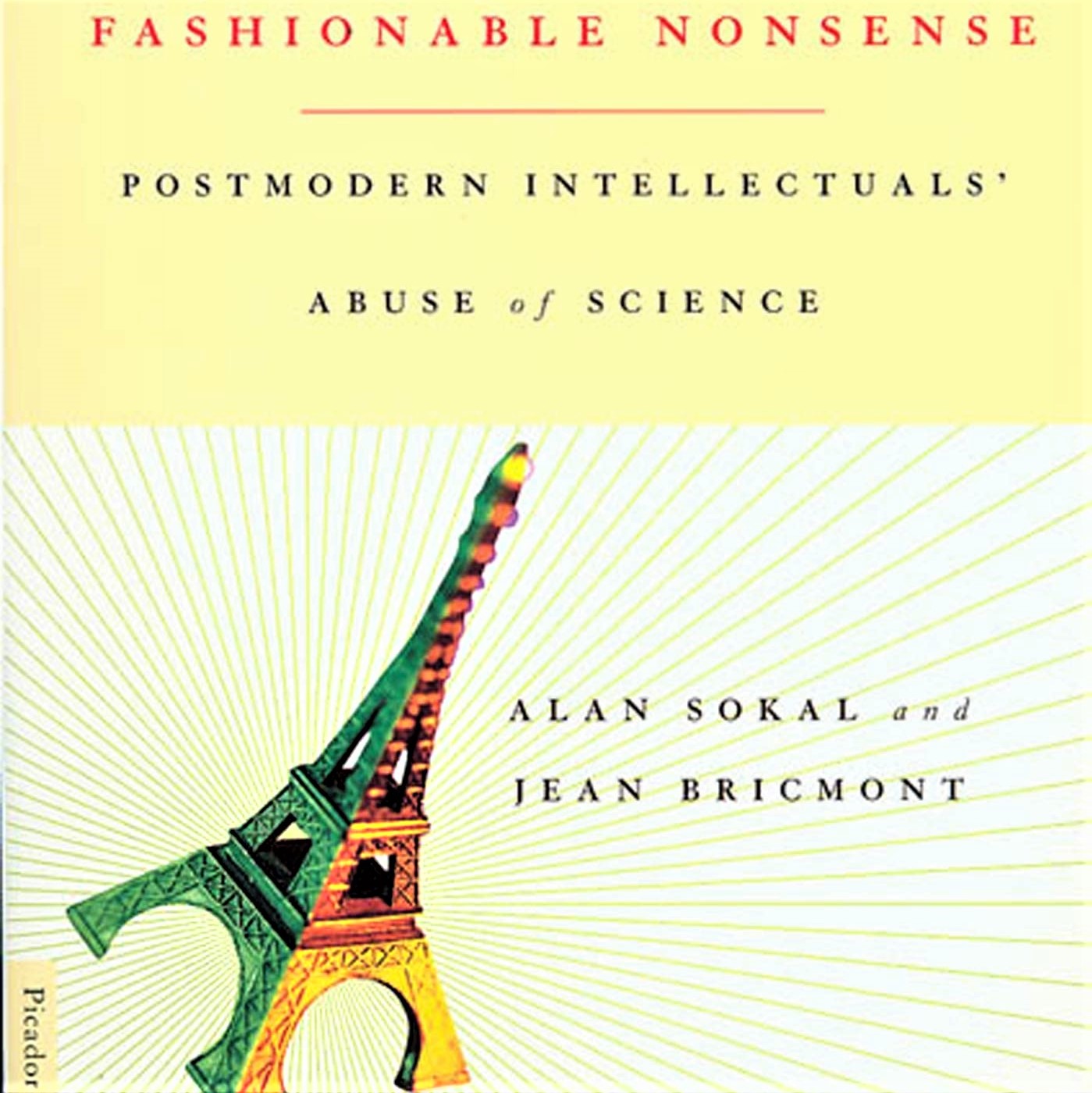Cover image for the book 'Fashionable Nonsense'