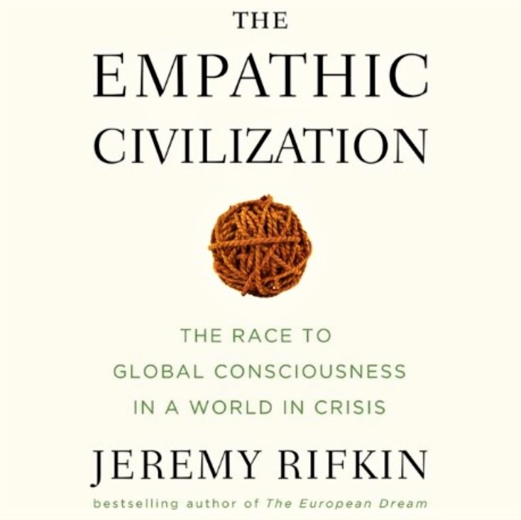 Cover image of Jeremy Rifkin's 'The Empathic Civilization'