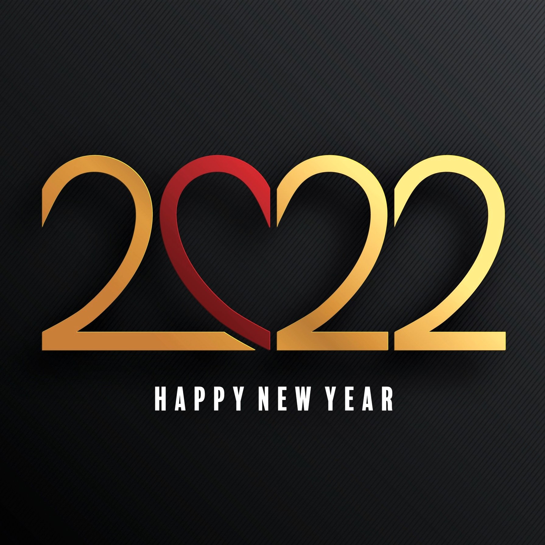 Happy new year to my family & friends: Wishing everyone a love-filled and bright 2022!