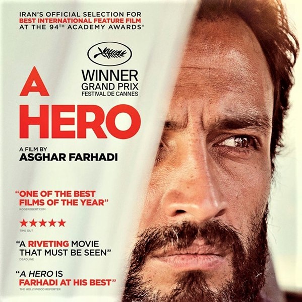 Asghar Farhadi's 'A Hero,' Iran's entry for the best-international-film Academy Award, is being shown at Santa Barbara's Riviera Theater, this weekend and next week