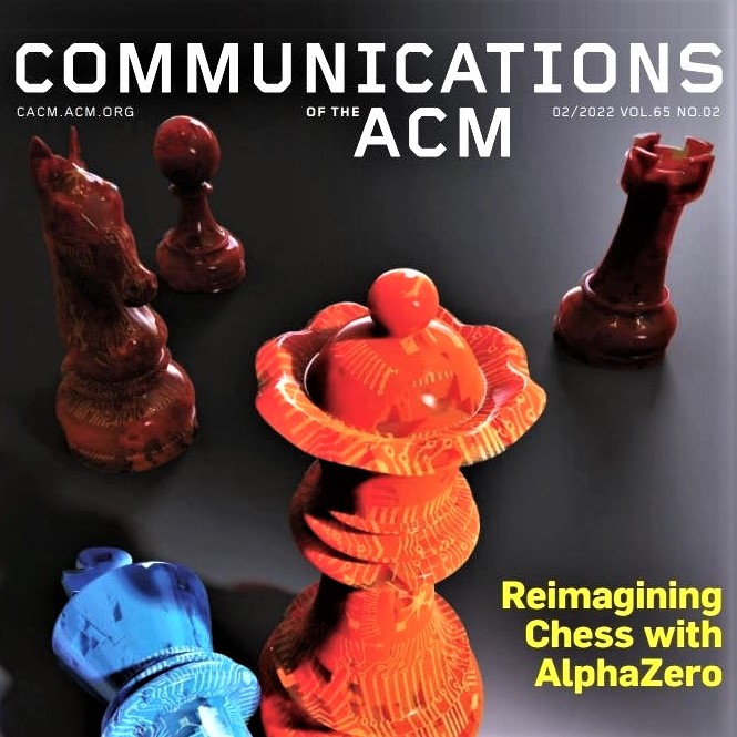 Cover image of CACM, issue of February 2022