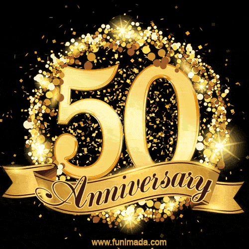 GIF image: Happy 50th anniversary