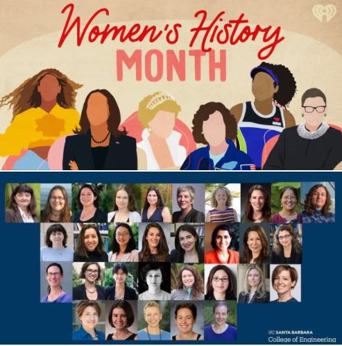 UCSB College of Engineering celebrates Women's History Month by showcasing its women faculty members