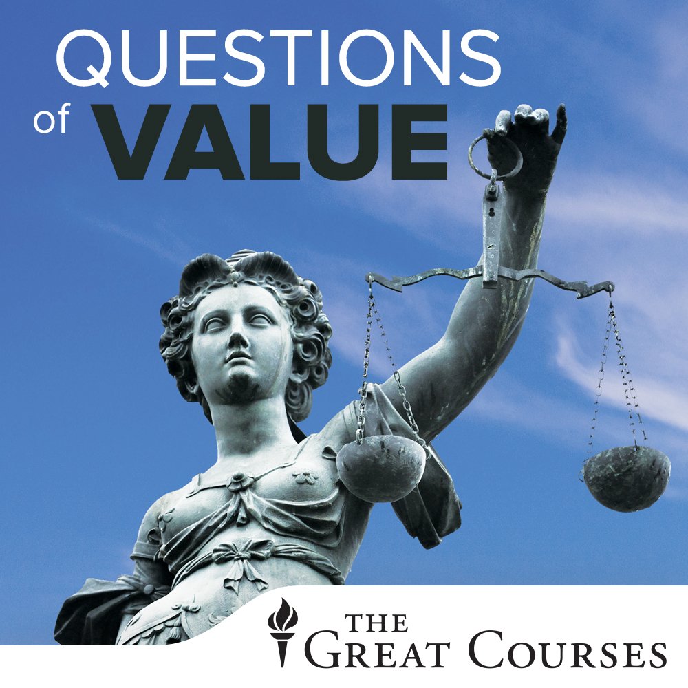 Cover image of Patrick Grim's audio-cours 'Questions of Value'