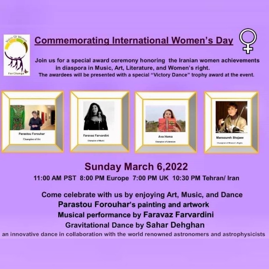 Voices of Women for Change commemorates the International Women's Day two days early (on March 6)