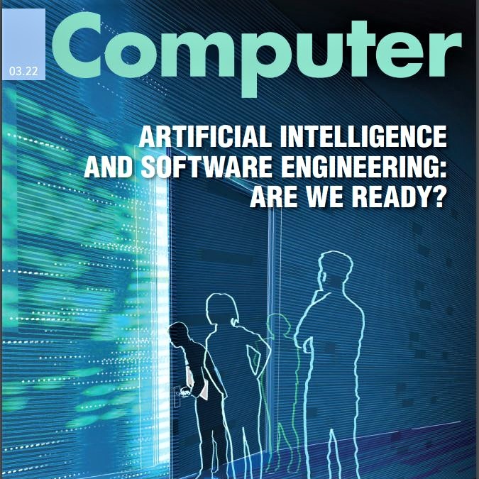 Cover image of IEEE Computer magazine, issue of March 2022
